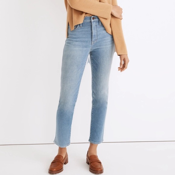 Madewell Stovepipe Jeans in Euclid Wash - Picture 1 of 8